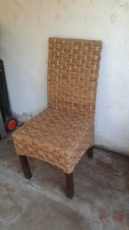 lot 28 image: Woven Chair