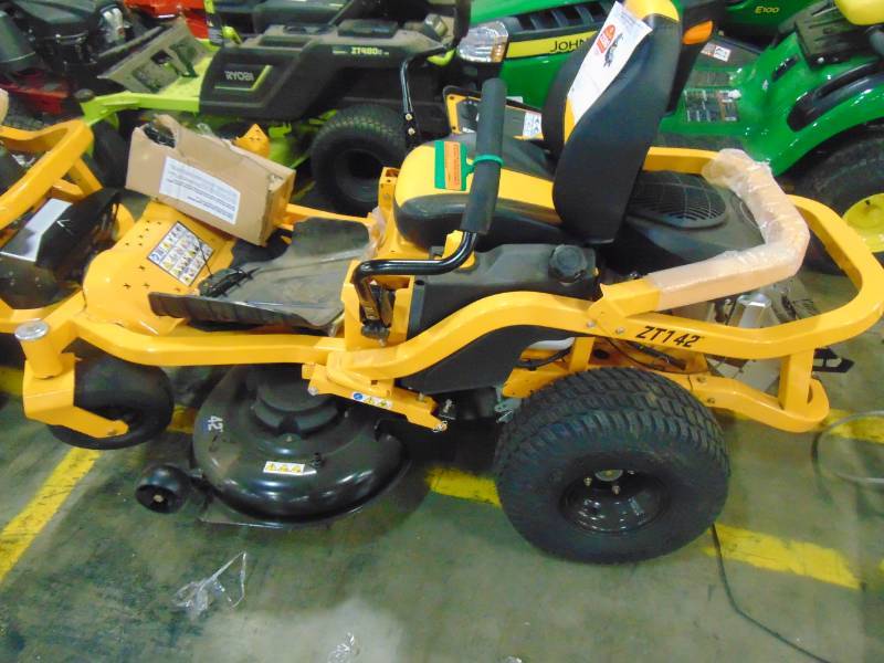 lot 502 image: Cub Cadet Ultima ZT1 42 in. 22 HP Kohler KT7000 Series V-Twin Dual Hydrostatic Zero Turn Mower with Lap Bar Control