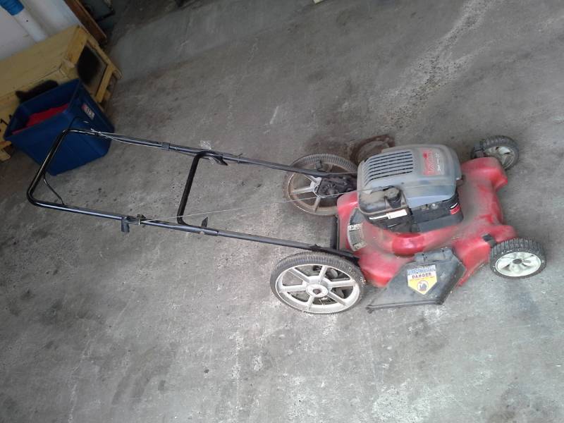 Lawn chief push discount mower