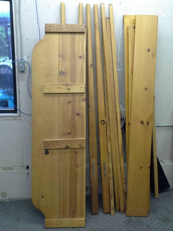 lot 244 image: King Size Bed Frame