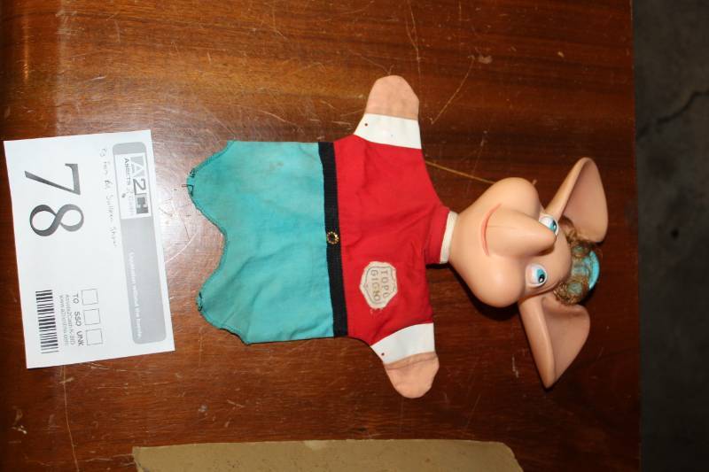 lot 78 image: Ed Sullivan Show Pig