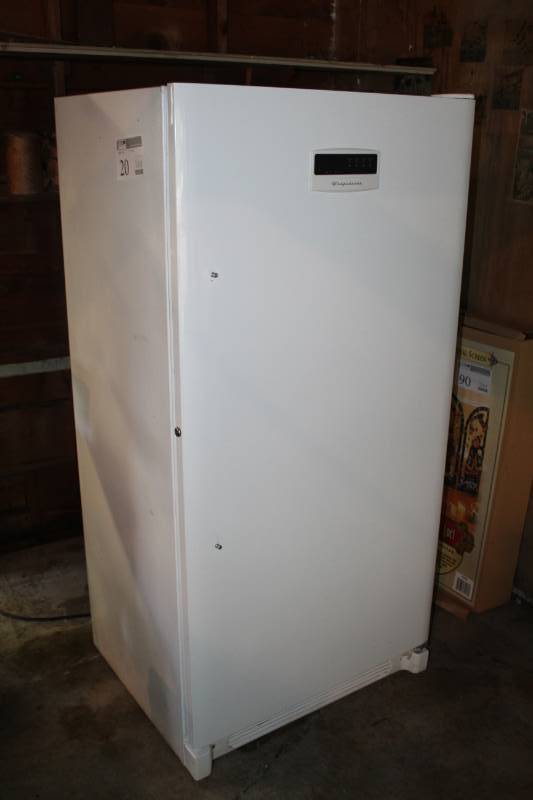 lot 20 image: 2010 Frigidaire Upright Freezer