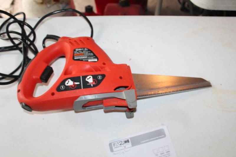 lot 12 image: Black & Decker NaviGator Power Handsaw  Jig Saw