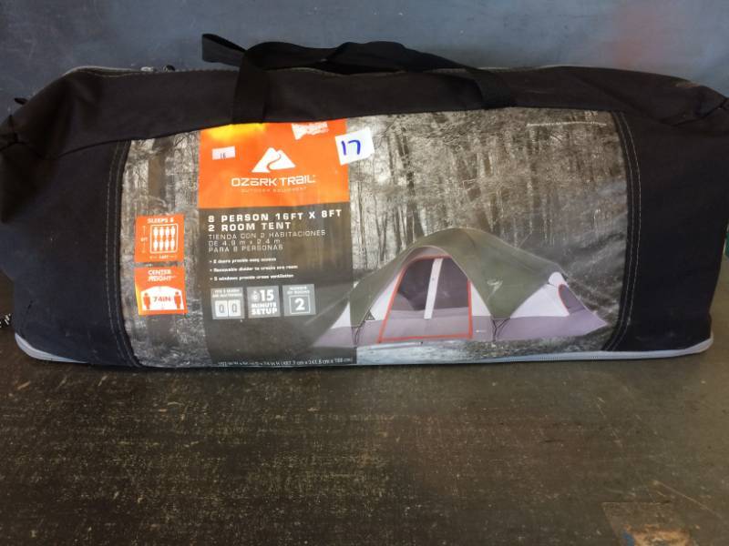 lot 17 image: Ozark Trail 8 Person Tent