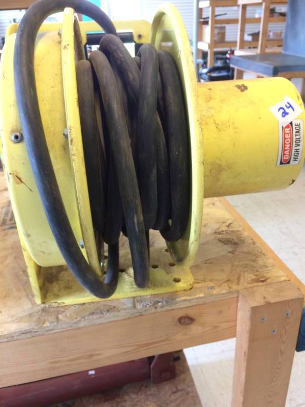 lot 24 image: Spool for Electric Cable