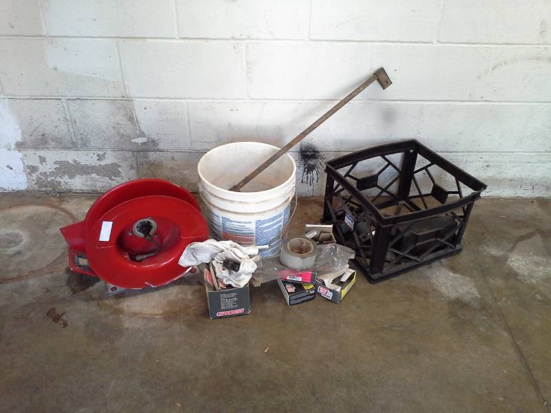 lot 815 image: Power Cord Reel, Misc. Hardware