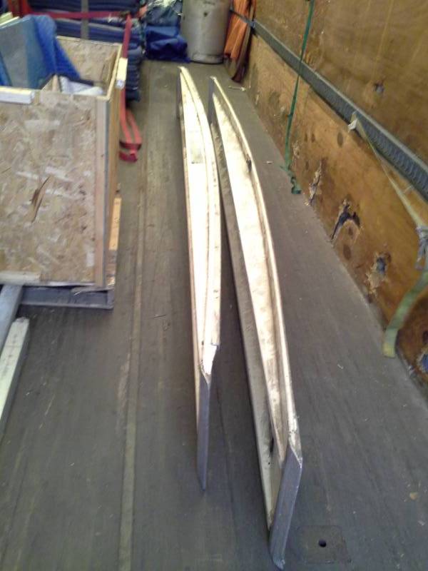 lot 818 image: 14 Lot of (2) Melcher Manufacturing Co., Inc. Commercial Truck Cargo Ramps