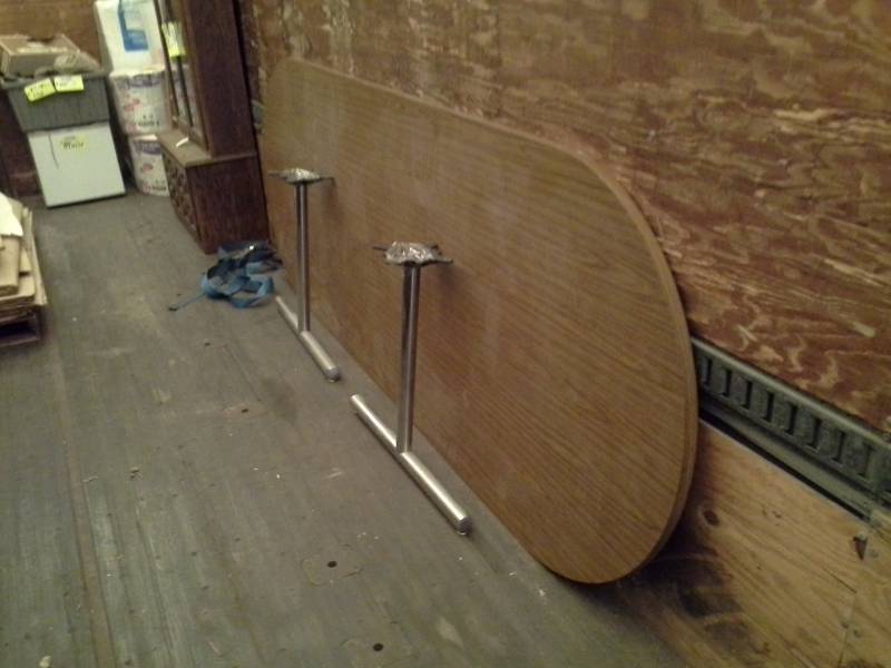 lot 857 image: Folding Conference Table
