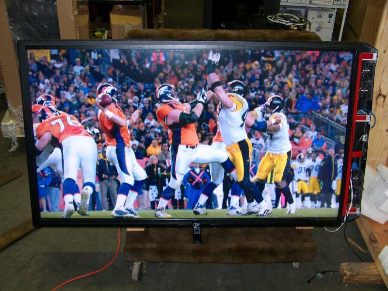 lot 2 image: 82, Planar, d82L, Professional LCD Monitor  Display in FramePlate with TouchScreen Overlay, Power and Input Control Boxes and Remote Control