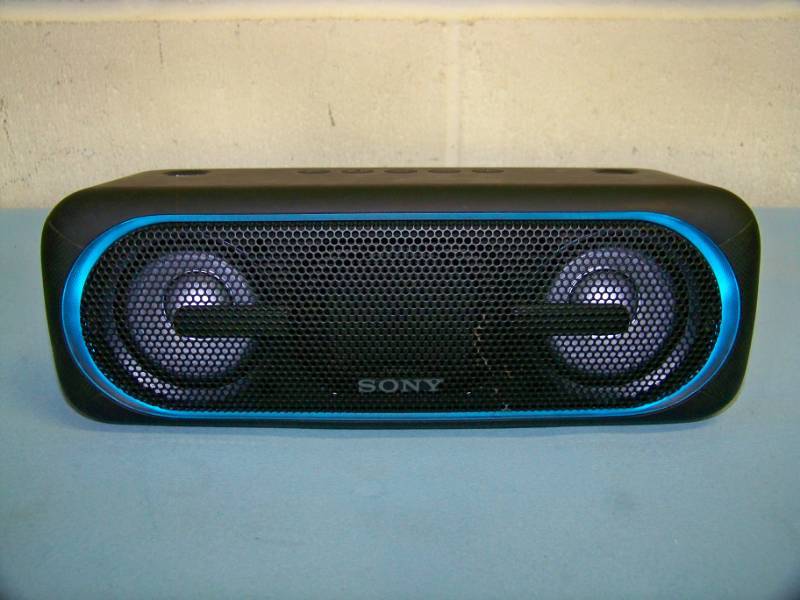 lot 40 image: Sony, Portable, Extra Bass, Wireless Speaker with Bluetooth and Front Lighting