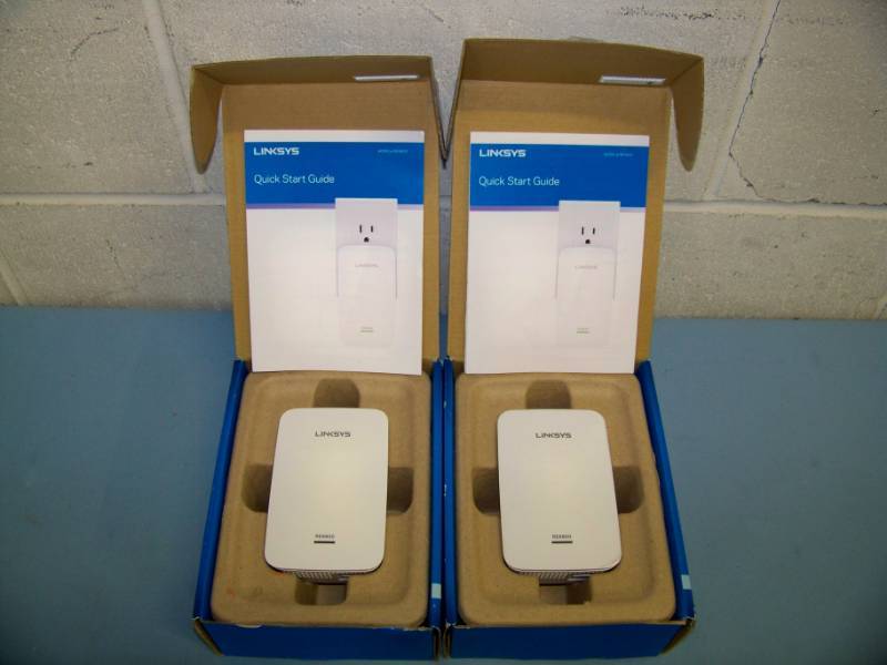 lot 70 image: (2) Linksys, AC1750, Wi-Fi Range Extenders in Original Boxes