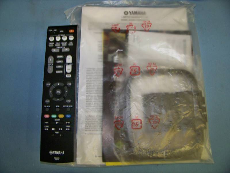 lot 14 image: Yamaha, TSR-5790, Natural Sound, 7.2 Channel, 4K Ultra HD, Bluetooth Wireless Network  Home Theater AV (AV) Receiver with Remote Control
