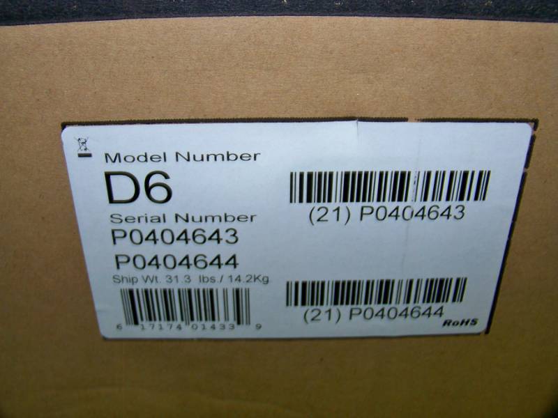 lot 53 image: Community, D6, 6.5, 2-Way, High Output In-Ceiling Speakers  Loudspeakers - NEW in Original, Sealed Box