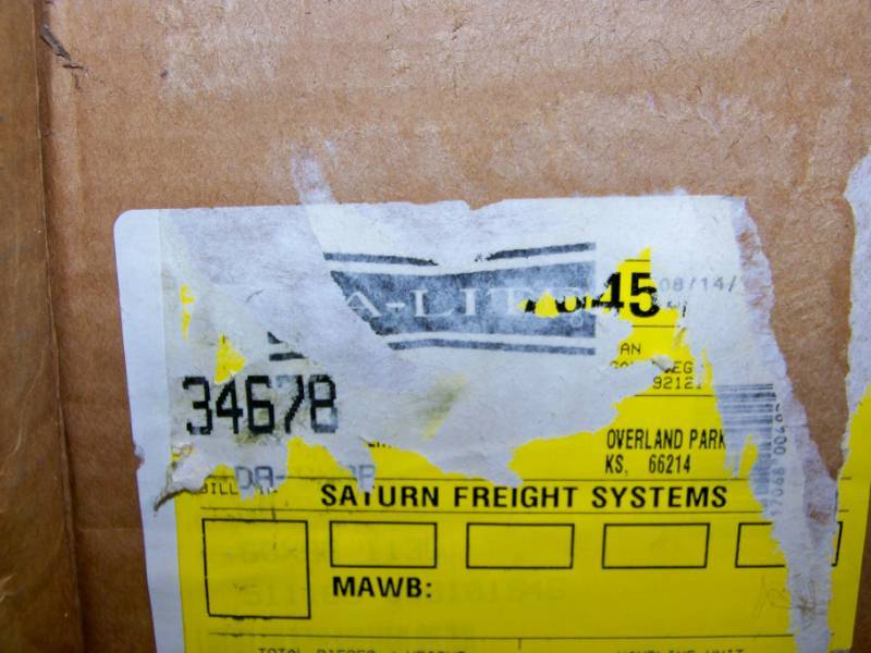 lot 28 image: Da-Lite, Da-Snap, 113 Diagonal, Fixed Frame Movie  Projection Screen - NEW in Original, Sealed Box