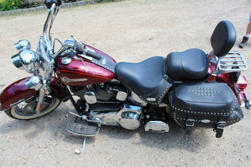 lot 232 image: 2002 Harley Davidson Heritage Softail Motorcycle