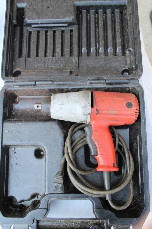 lot 18 image: Milwaukee 12in. Impact Wrench with Case