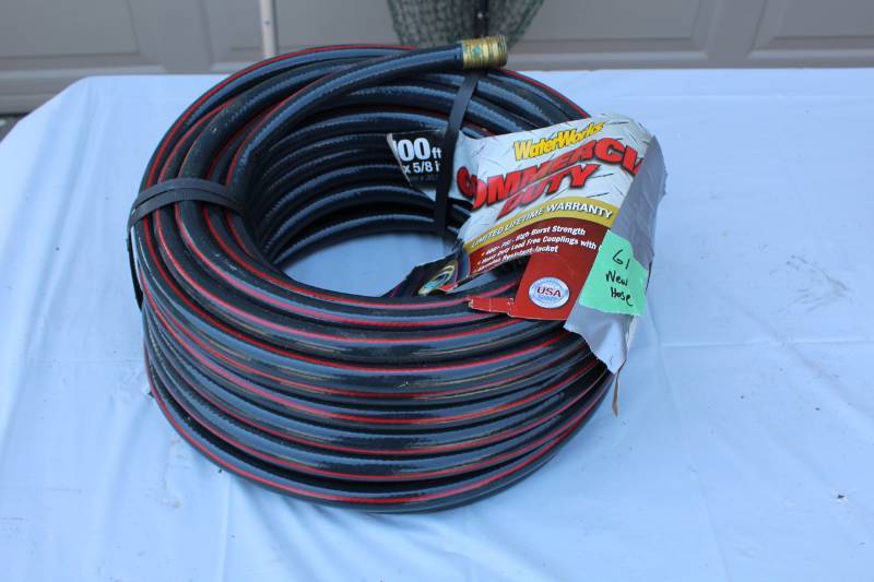 lot 61 image: WaterWorks Commercial Duty 100ft.x58in. Garden Hose