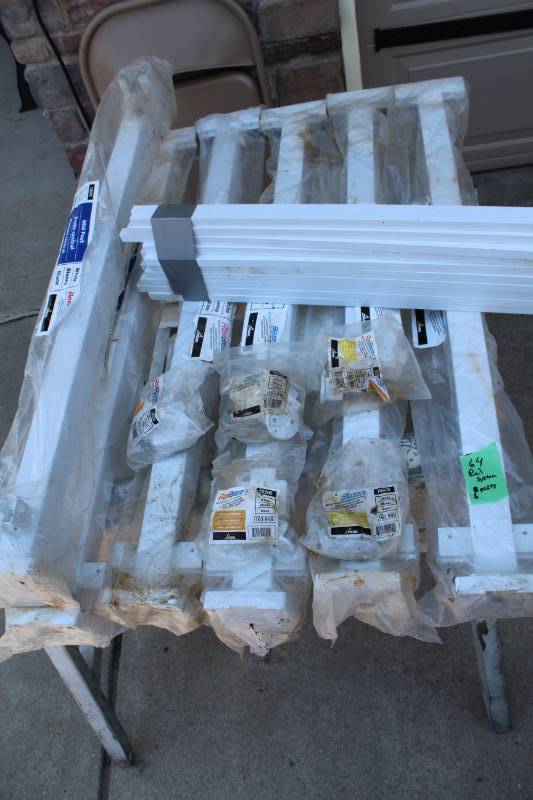 lot 64 image: 6-Post Rail System with Posts, Rails