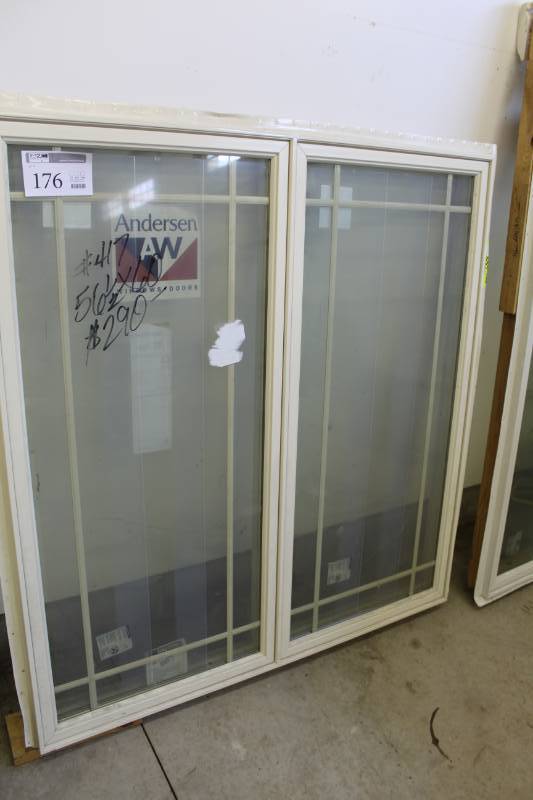 lot 176 image: Andersen 2-Pane House Window