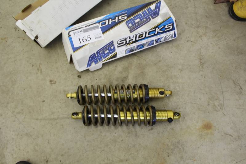 lot 165 image: Afco Shocks Double Adjustable With Bearing Drag Racing Shocks