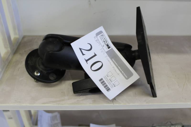 lot 210 image: RAM Fish Finder Mount