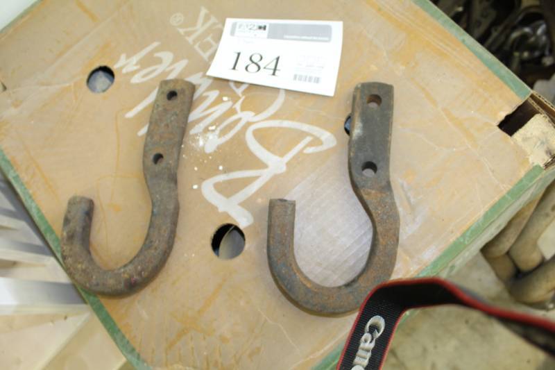 lot 184 image: Lot of (2) Hooks