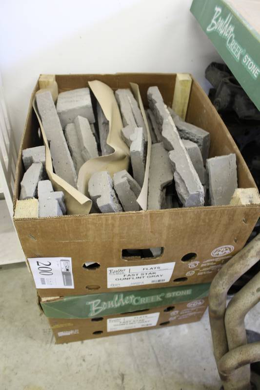 lot 200 image: Boulder Creek Fast Stak Gunflint Gray Flats