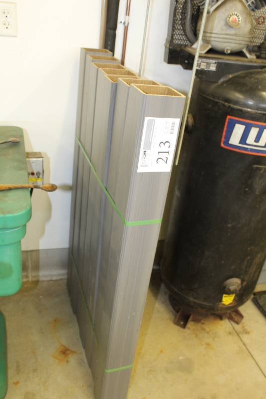 lot 213 image: Lot of (7) Composite Deck Posts