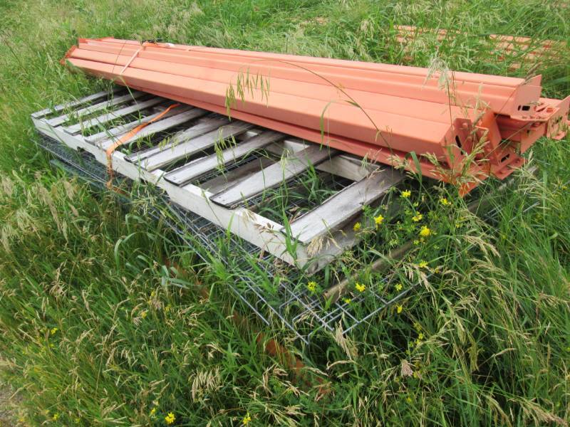 Lot of pallet racking including eig...
