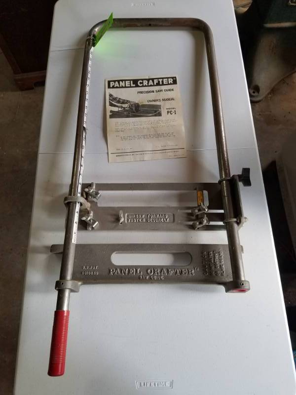 lot 15 image: Panel Crafter Saw Guide