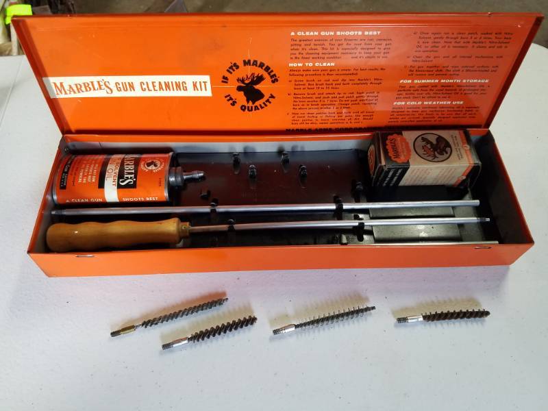 lot 30 image: Marbles Gun Cleaning kit