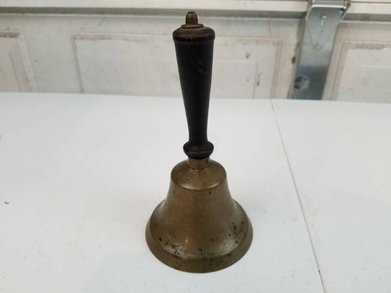 lot 87 image: Brass School Bell