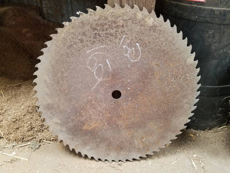 lot 162 image: Vintage Saw Blades