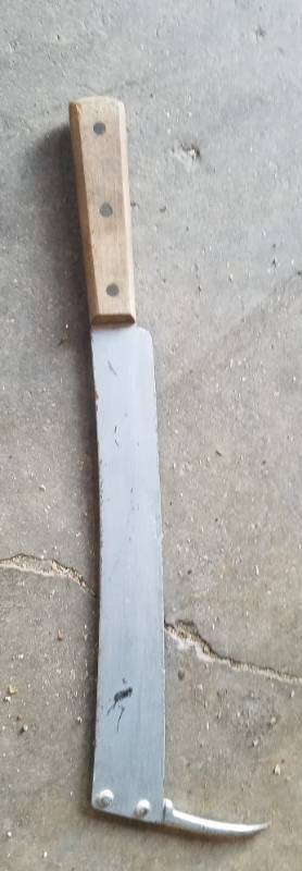 lot 252 image: Sugar Beet Knife