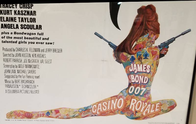 1967 Casino Royale Movie Poster James Bond 007