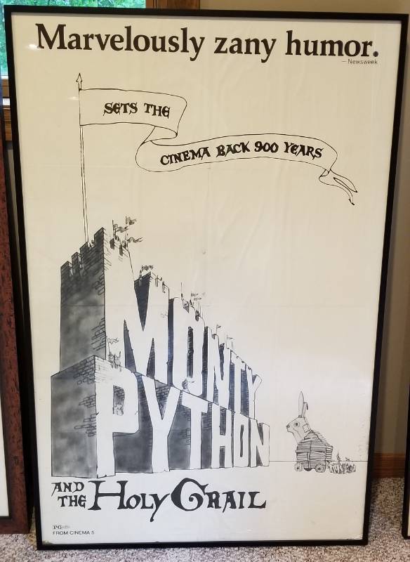Monty Python and The Holy Grail Original Movie Poster