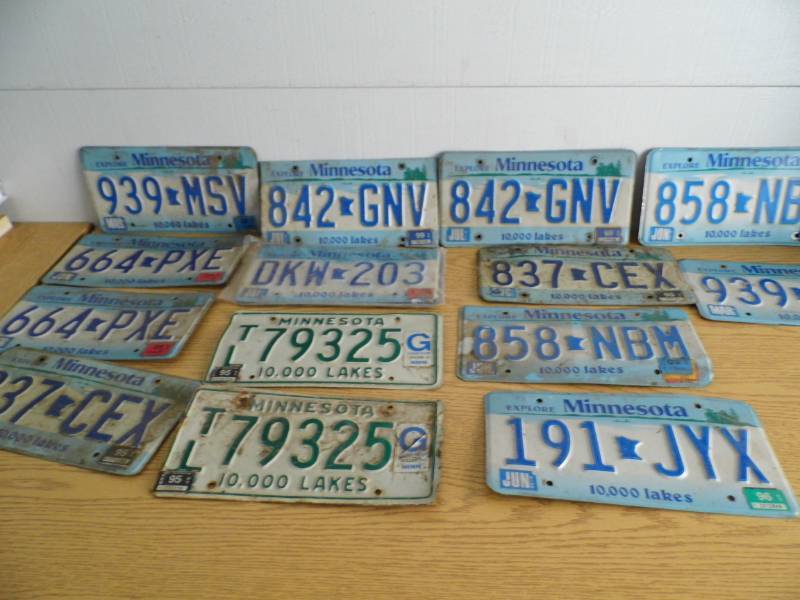 lot 93 image: Assorted License Plates