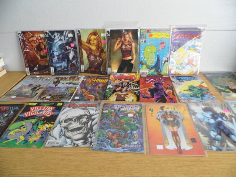 lot 101 image: Lot of Comics