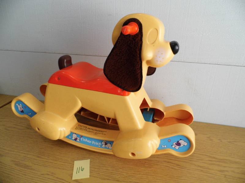 lot 116 image: Fischer Price Rocking Puppy Toy