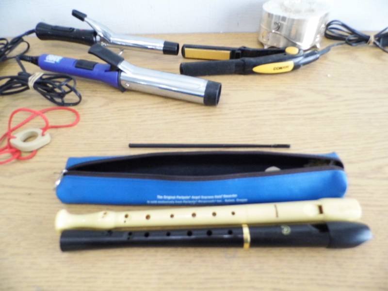 lot 127 image: Recorders - Curling Irons