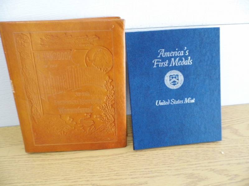 lot 129 image: Smithsonian Book - Americas First Medals