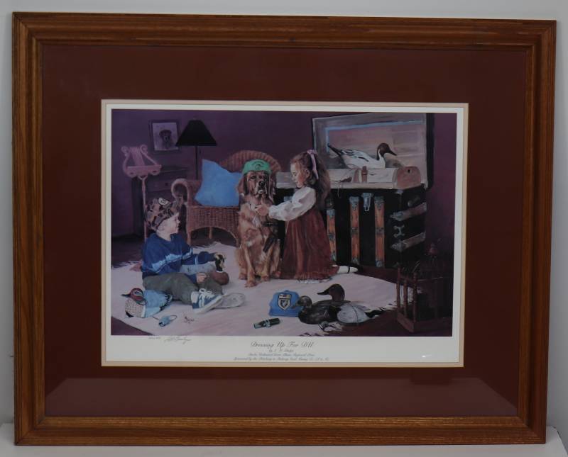 lot 3 image: Dressing up for DU by LM Budge