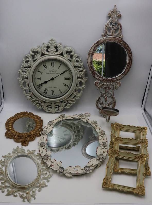 lot 13 image: Clocks, Mirrors, and Pictures