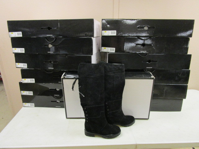 lot 381 image: NEW NINE WEST WOMENS BOOT SIZE 5 12