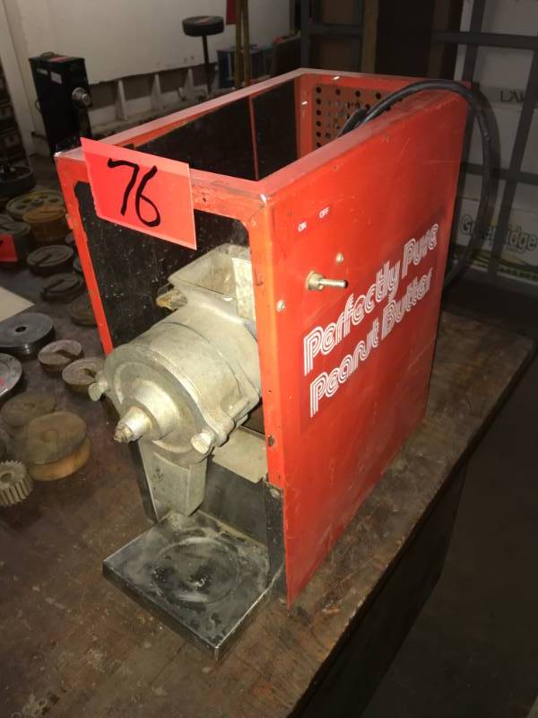lot 76 image: Peanut Butter Maker Machine - Grindmaster