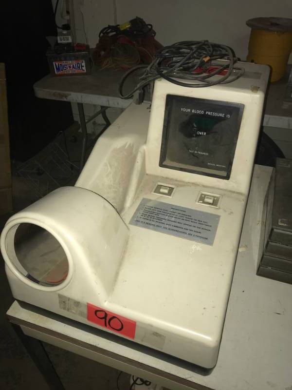 lot 90 image: Blood Pressure Test Machine, Tel Aviv Israel