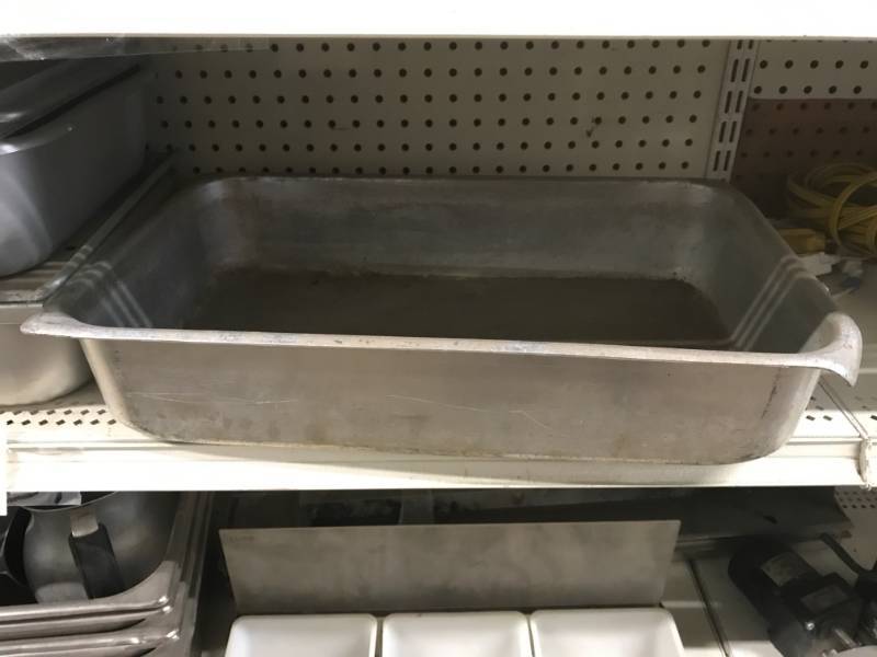 lot 169 image: Shelf of Misc - Stainless Steel Drawers, Bins