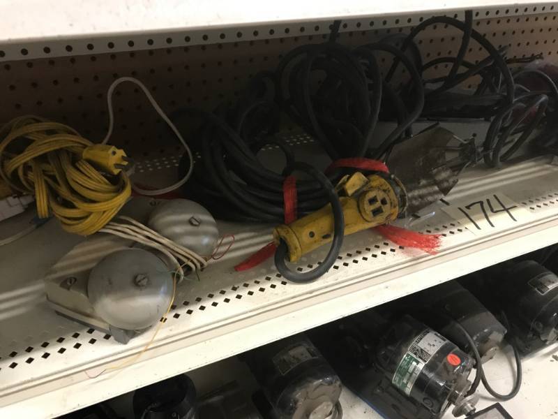 lot 174 image: Shelf of Misc - Electrical