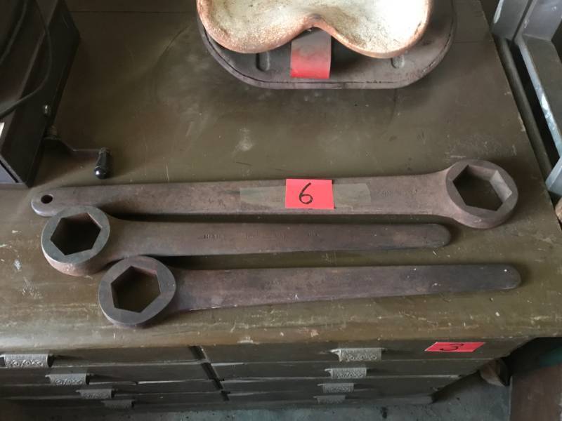lot 6 image: Antique Wrenches Williams