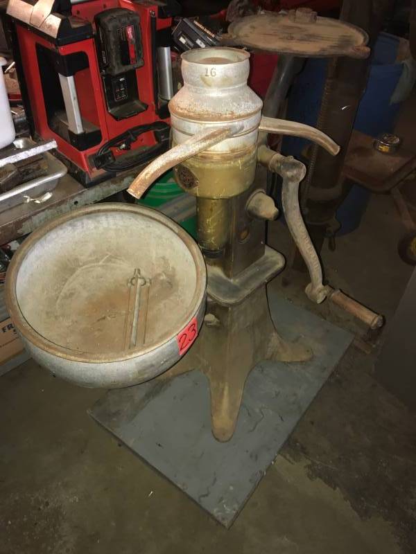 lot 23 image: Cream Separator - Antique